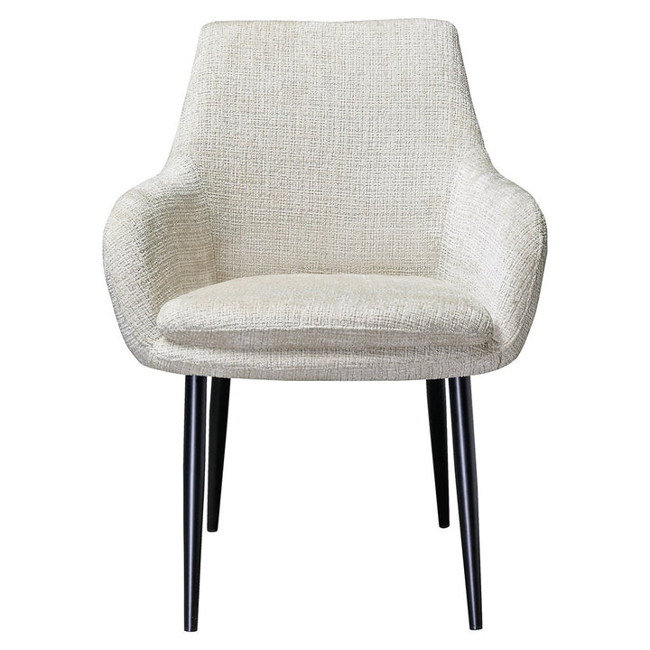 Dining chair Chrissy beige chenille (Niagara 902 beige Chenille)