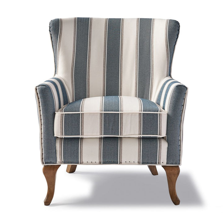 Rivièra Maison Cavendish Fauteuil Blue Stripe