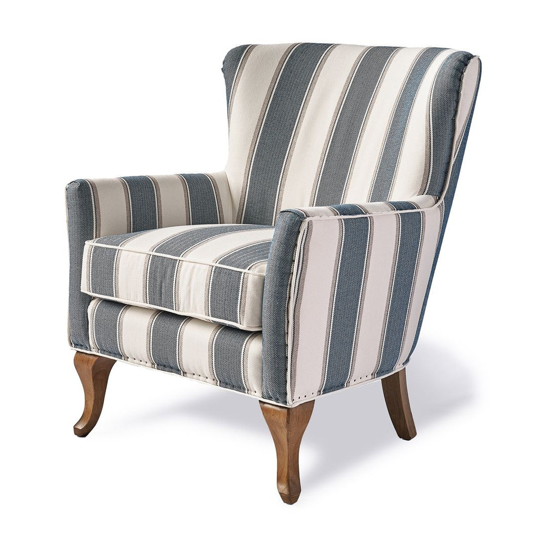 Rivièra Maison Cavendish Fauteuil Blue Stripe