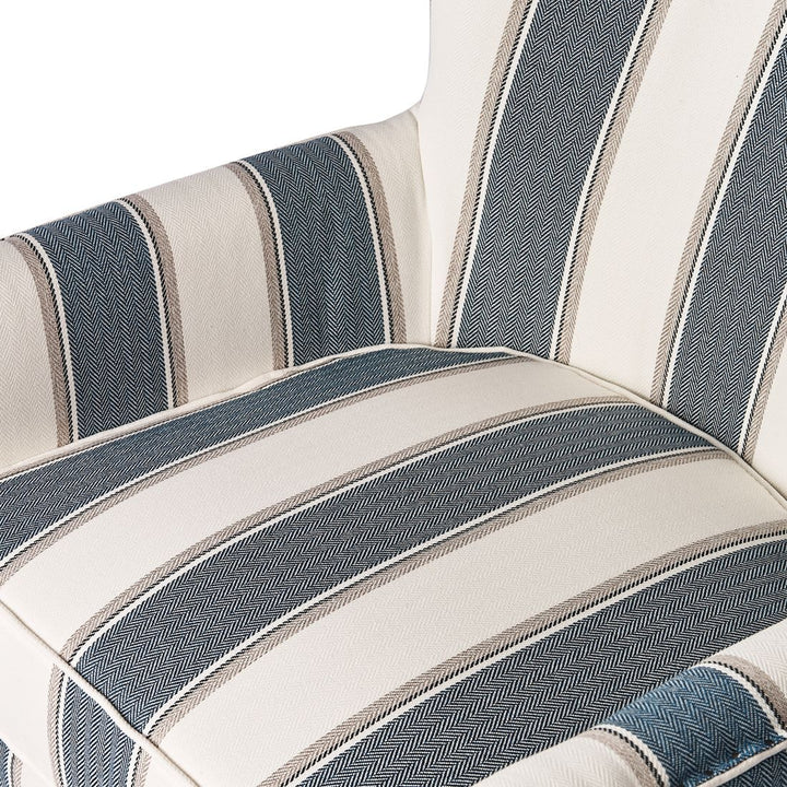 Rivièra Maison Cavendish Fauteuil Blue Stripe