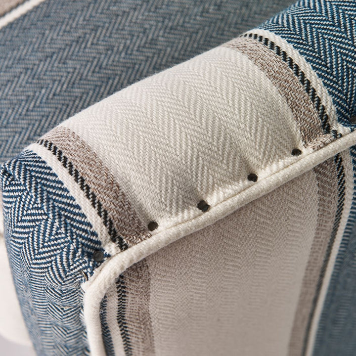 Rivièra Maison Cavendish Fauteuil Blue Stripe