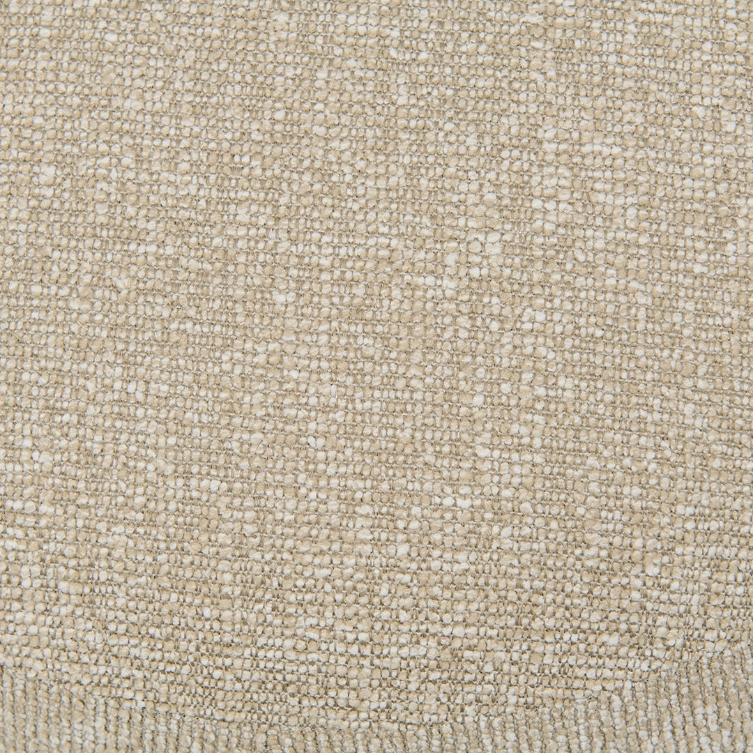 Aspen Footstool, Mountain Weave Dune Sand