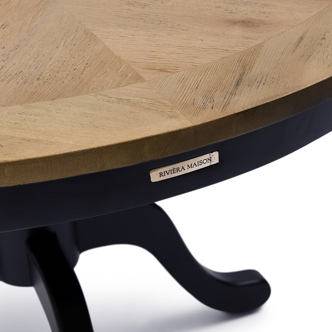 Le Marais Dining Table Dia 120 Black