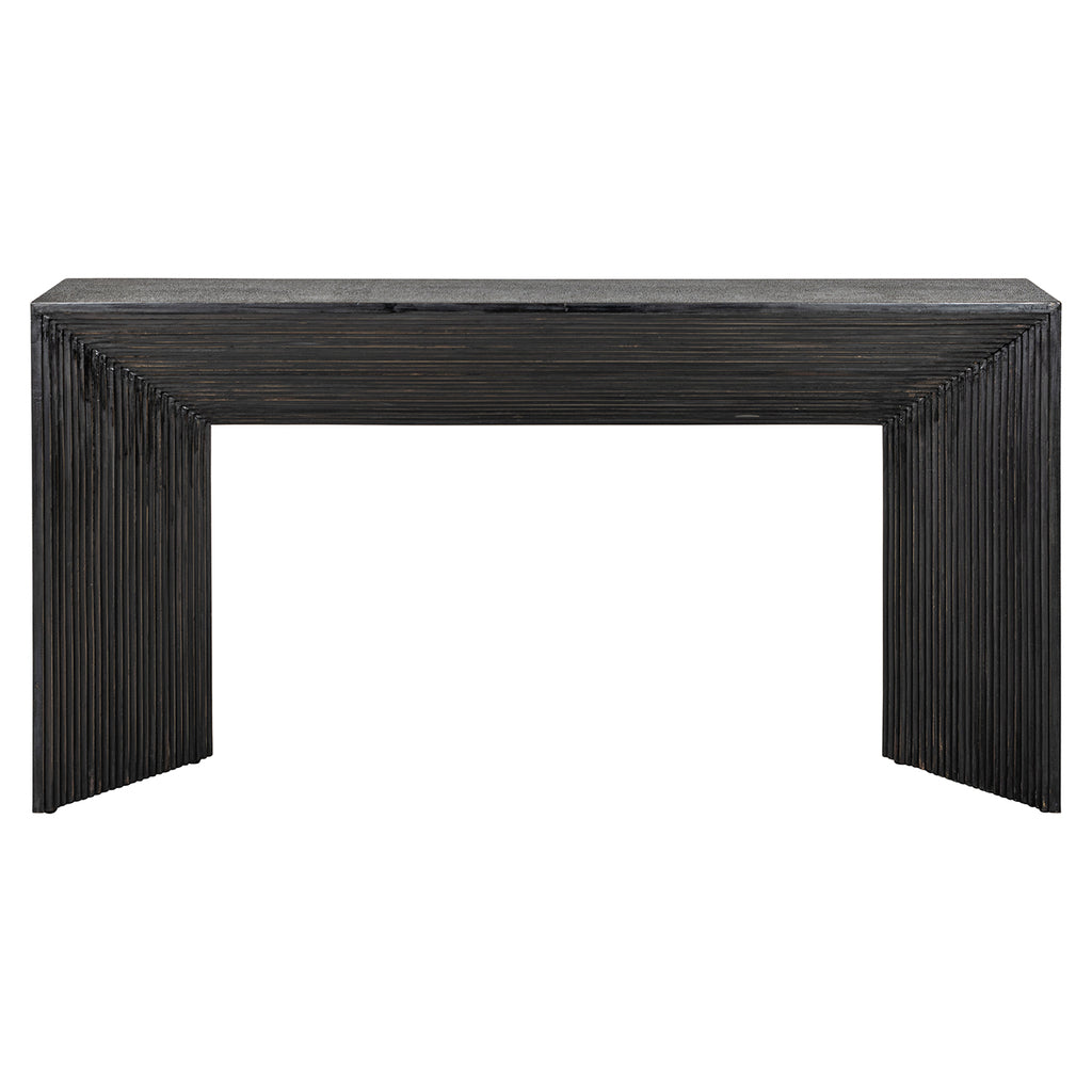 Wandtafel Gizen (Zwart/goud)