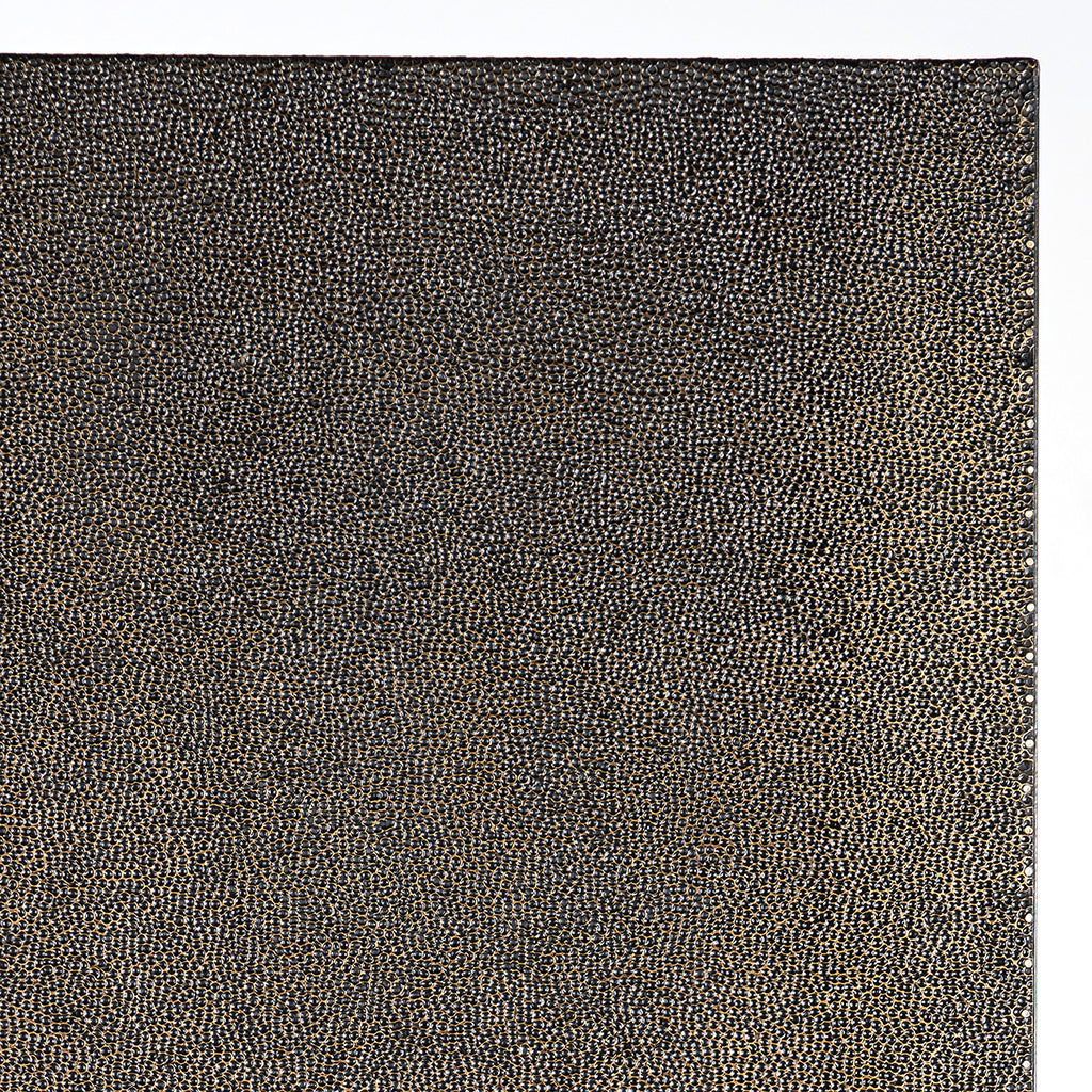 Wandtafel Gizen (Zwart/goud)