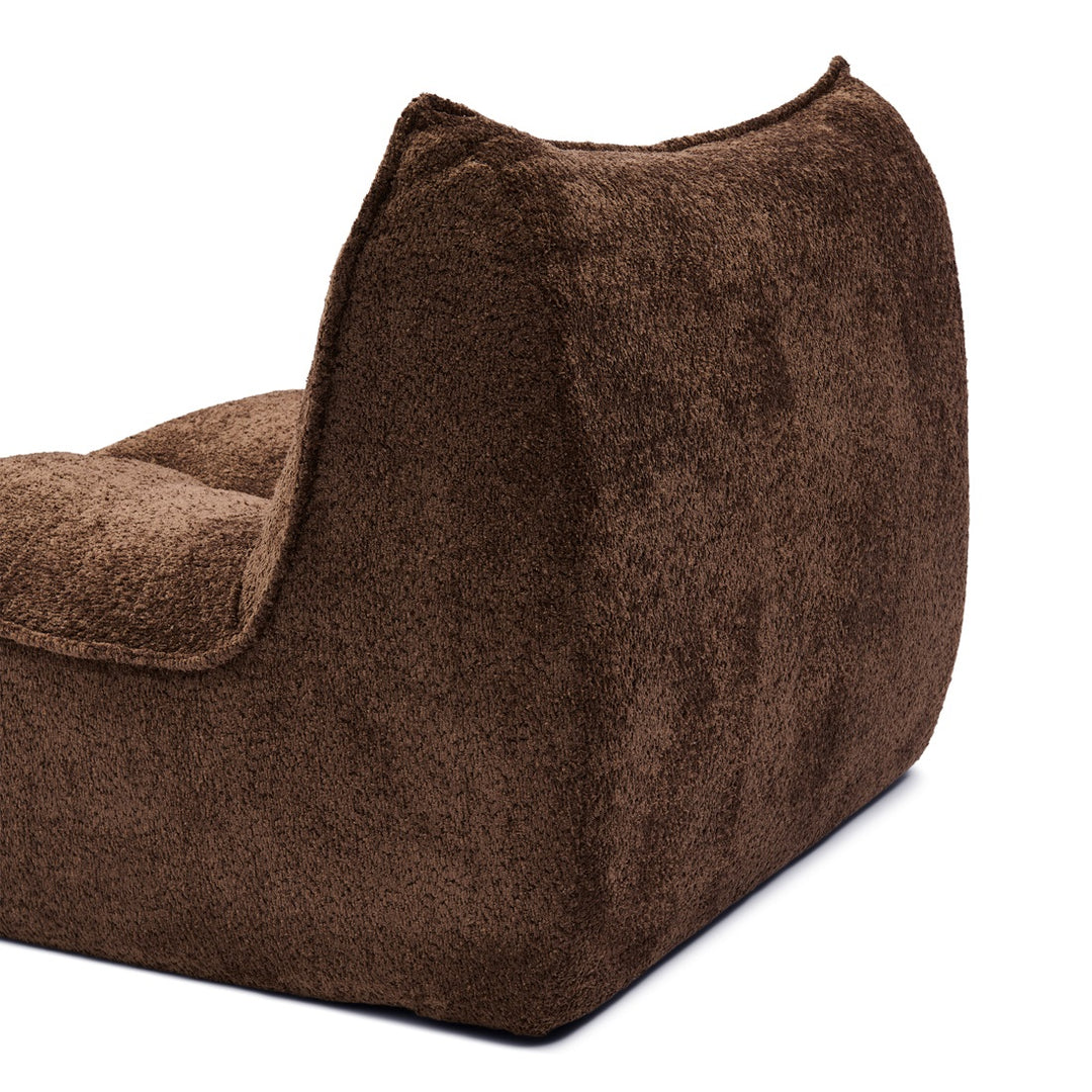 Accent Chair; Manhattan Weave Umber Brown
