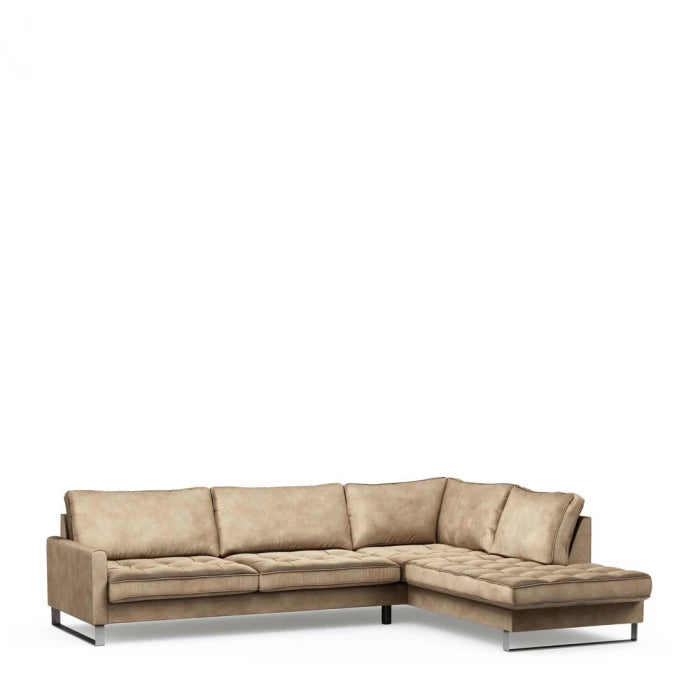 Rivièra Maison Chaise Longue Bank Rechts West Houston Golden Beige
