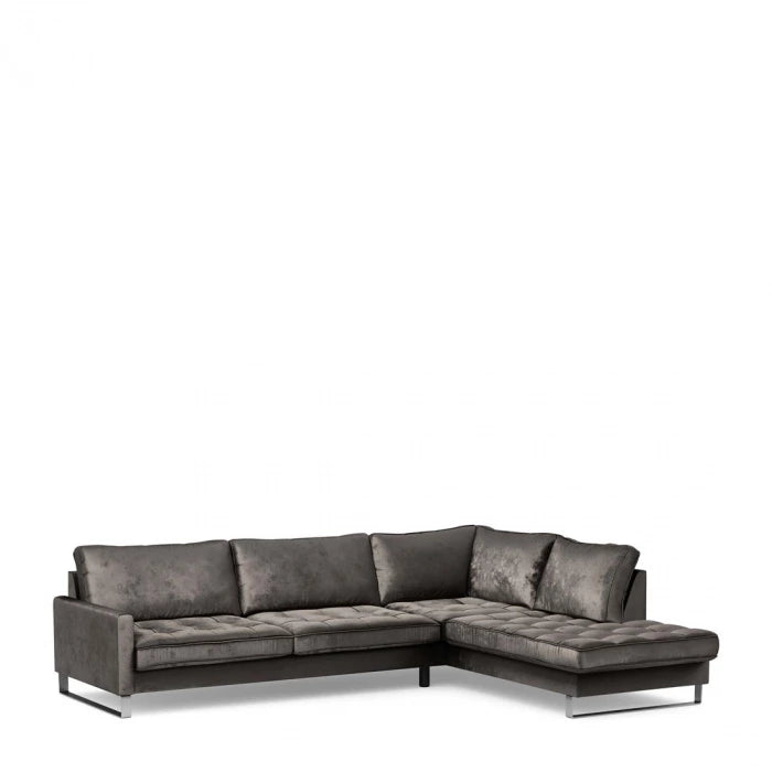 Rivièra Maison Chaise Longue Bank Rechts West Houston Grimaldi Grey