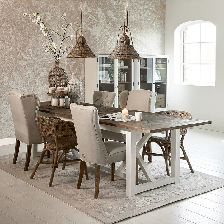 Balmoral Dining Chair; Flanders Flax