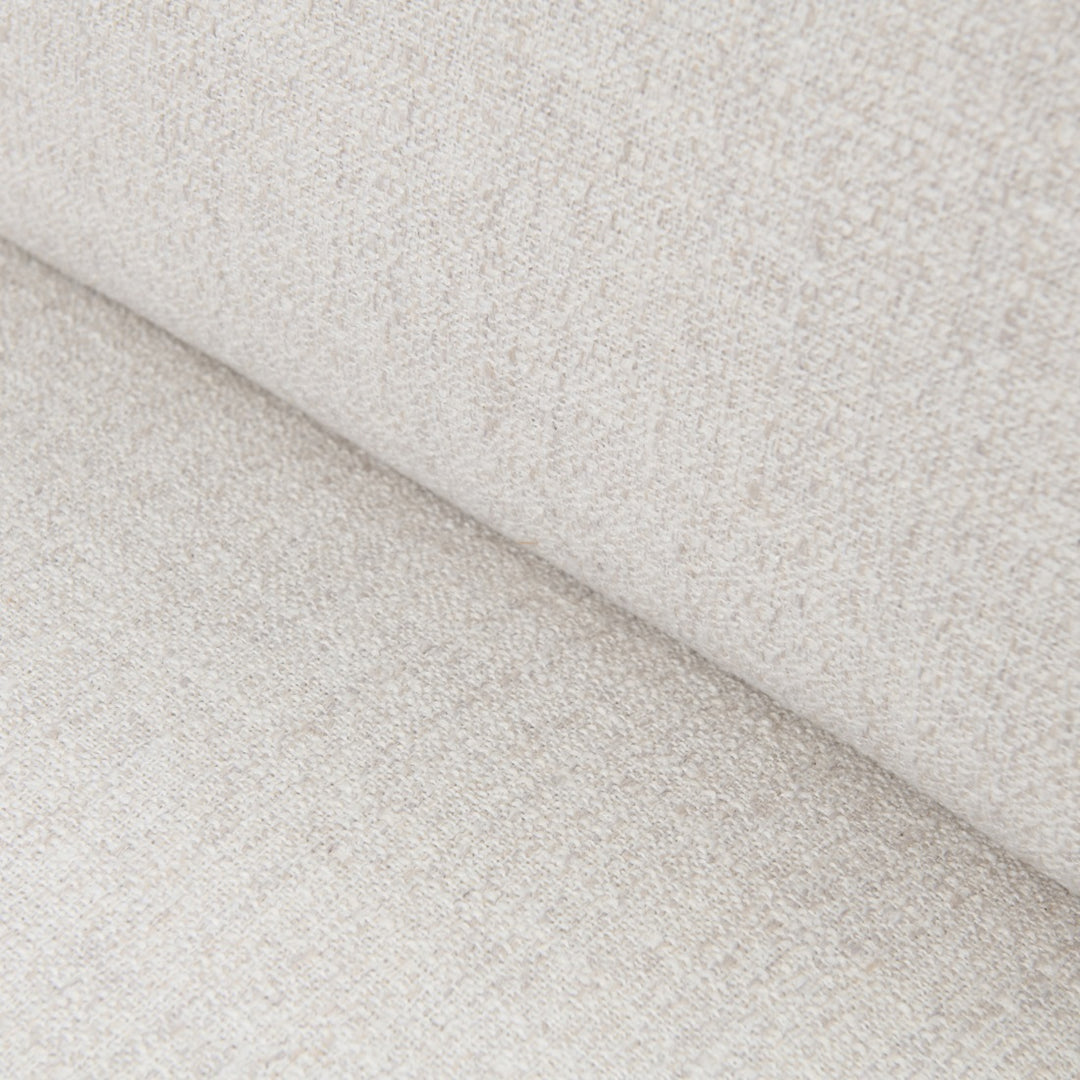 Isola Corner Arm Right rich tweed antique white