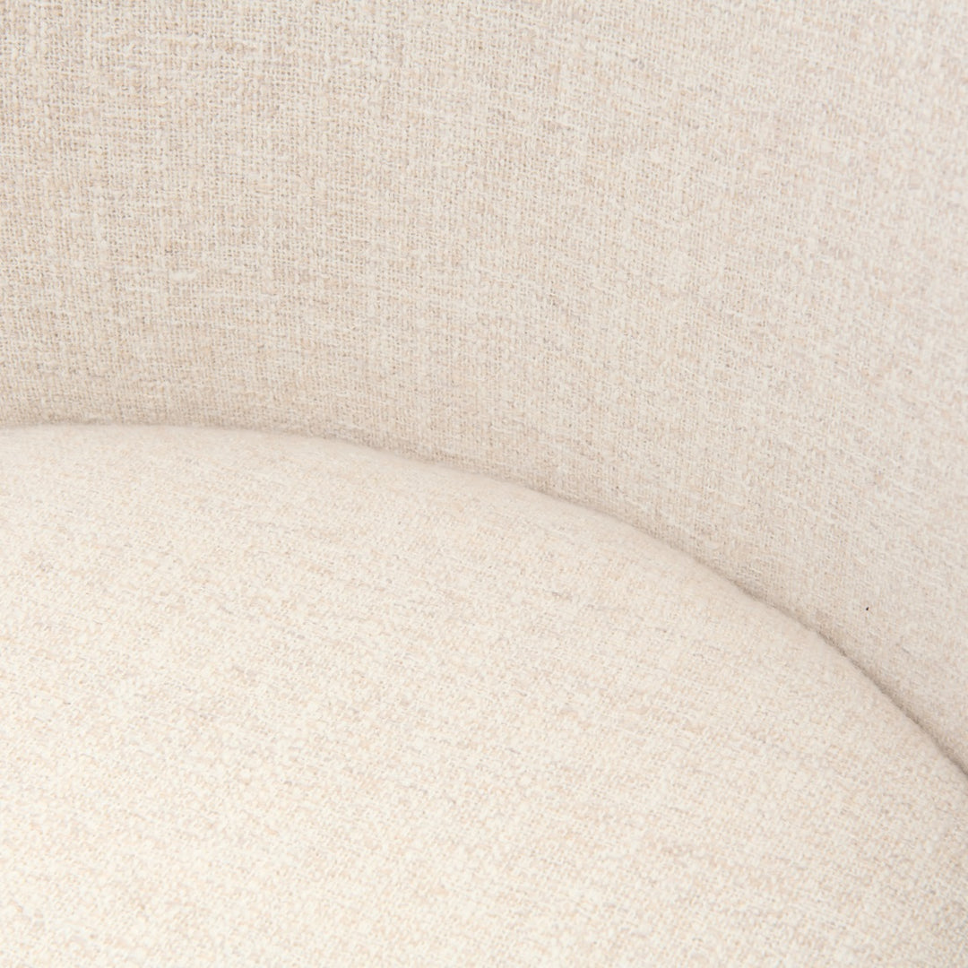 Rivièra Maison Savoy Dining Chair, Rich Tweed Antique White