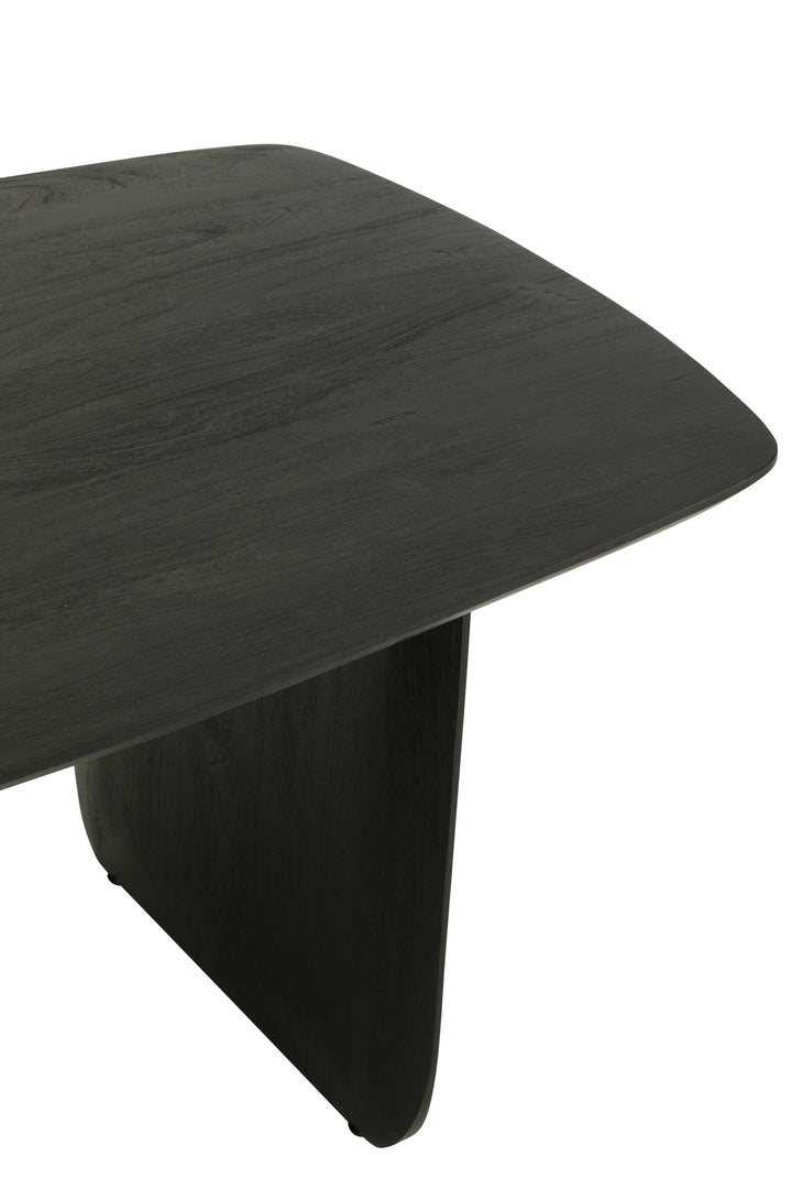 J-Line Dining Table Acacia Wood Black