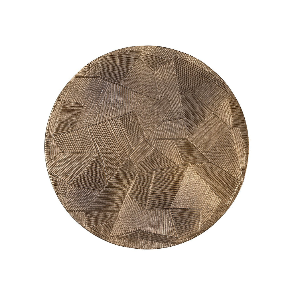 Side table Tulum set van 2 (Geborsteld Goud)