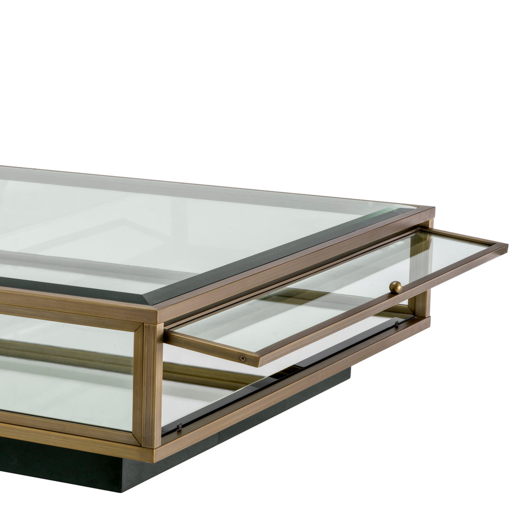 Eichholtz Salontafel Ryan - Brushed Brass Finish
