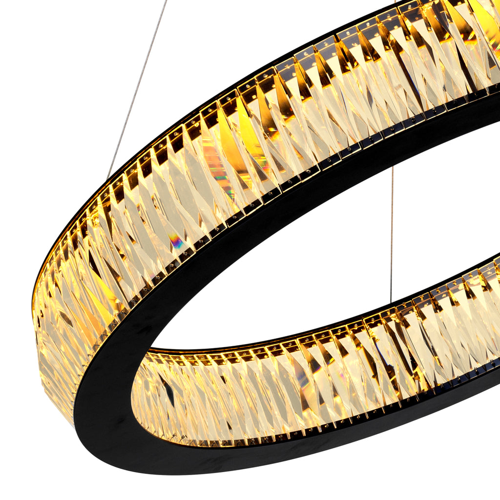 Eichholtz Kroonluchter Vancouver L - Black Finish