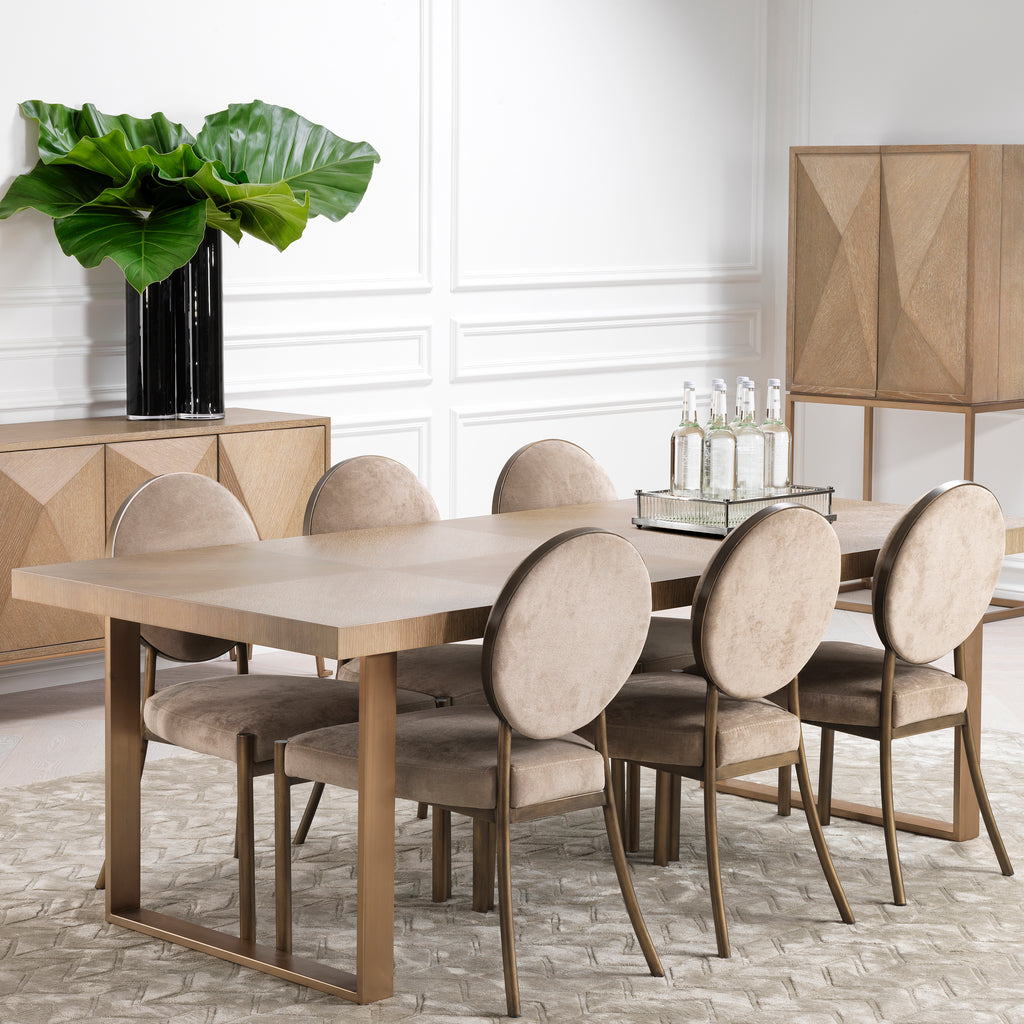 Eichholtz Eettafel Remington 230 cm