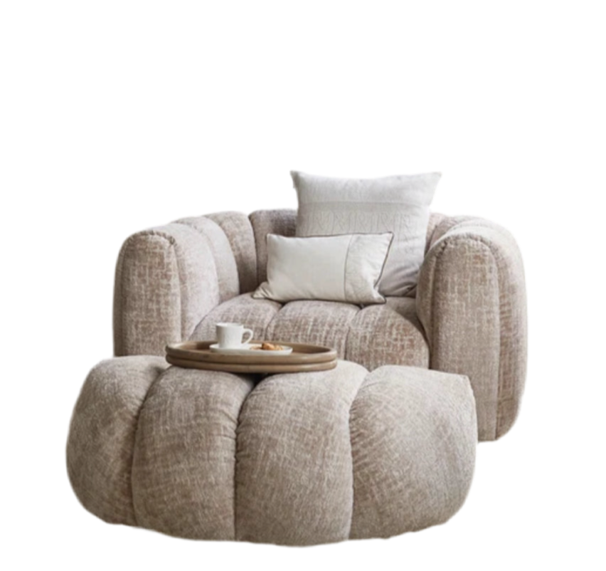 Rivièra Maison Loveseat Vicenza Taupe
