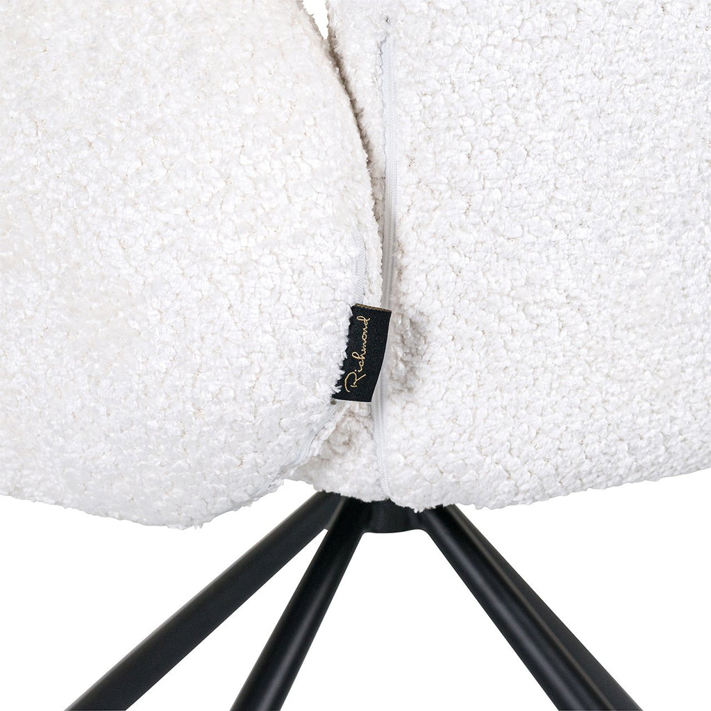 Swivel chair Jolie white sheep (Sheep 02 white)