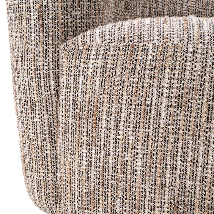 Eichholtz Draaibare Fauteuil Colin Left - Mademoiselle Beige