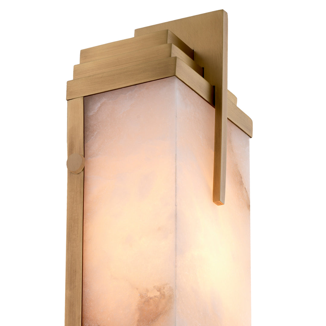 Eichholtz Wandlamp Harman Antiek Messing – afbeelding 6