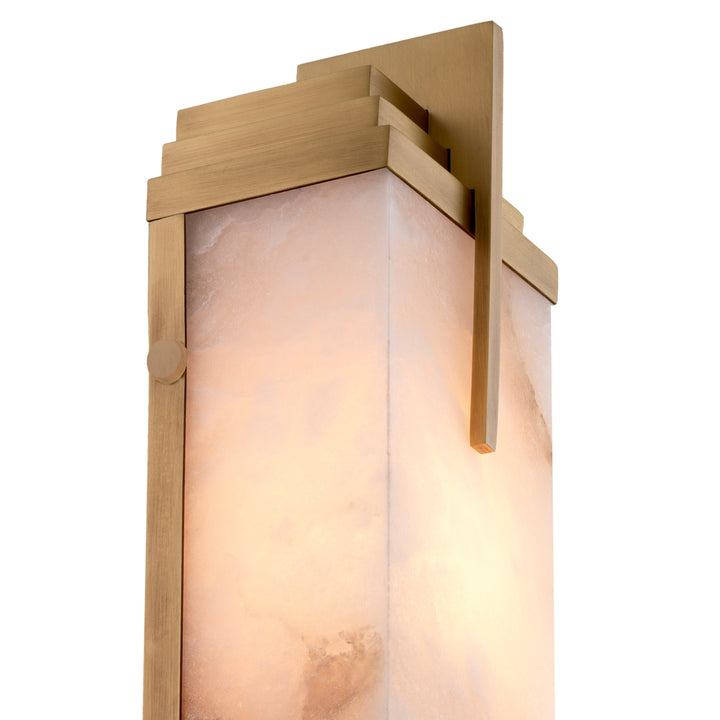 Eichholtz Wandlamp Harman Antiek Messing – afbeelding 6