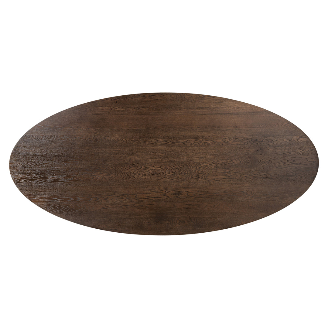 Richmond Eettafel Watson Dark Brown/Black 235cm