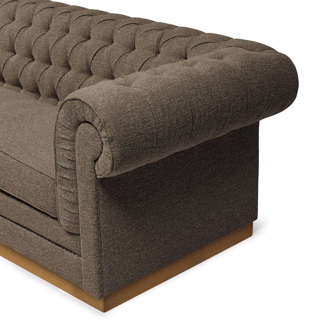 Rivièra Maison Crescent Sofa, Mountain Weave Lush Brown