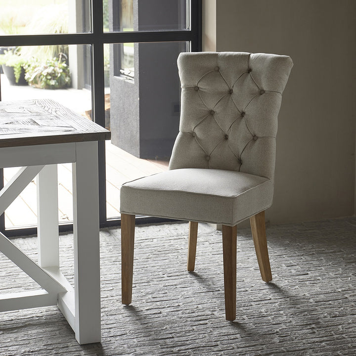 Balmoral Dining Chair; Flanders Flax