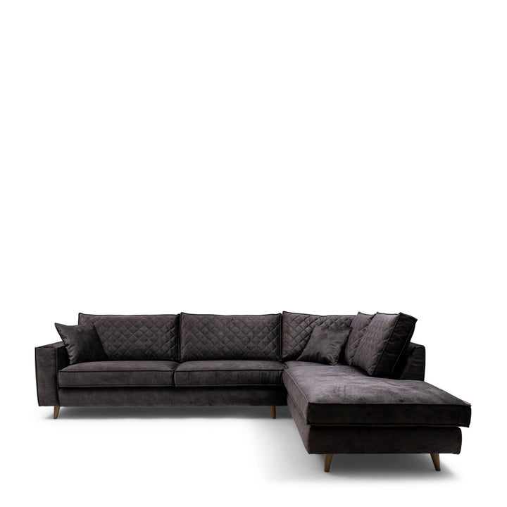 Riviera Maison Corner Sofa Right Kendall Grimaldi Grey 