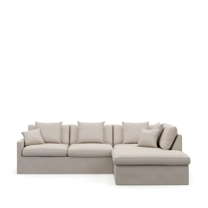 Riviera Maison Corner Sofa Right Lennox Chelsea Flax