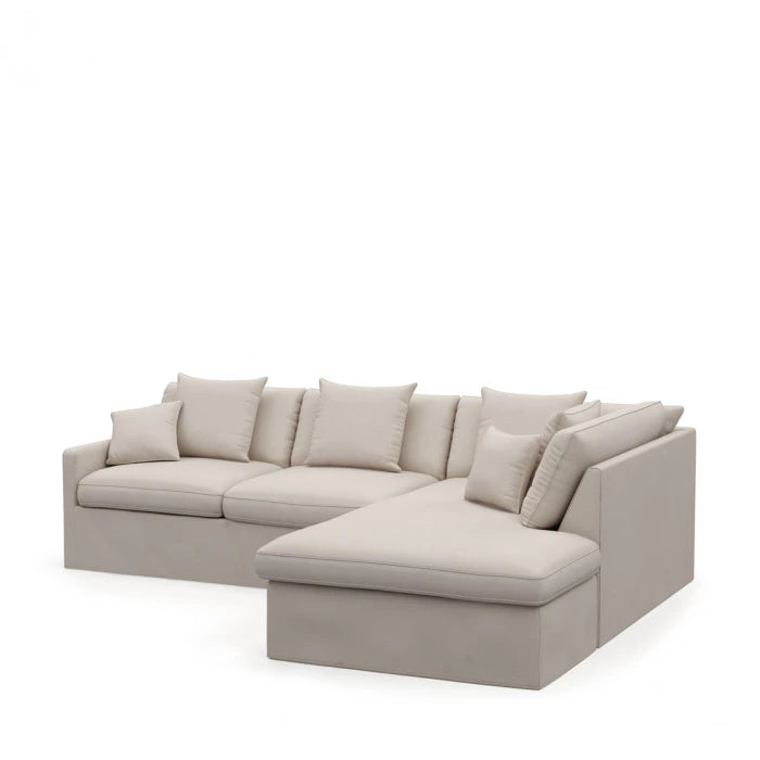 Riviera Maison Corner Sofa Right Lennox Chelsea Flax