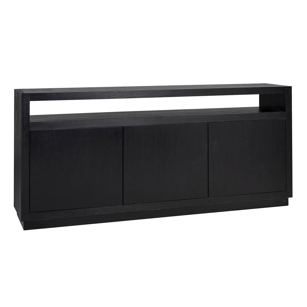 Oakura black sideboard