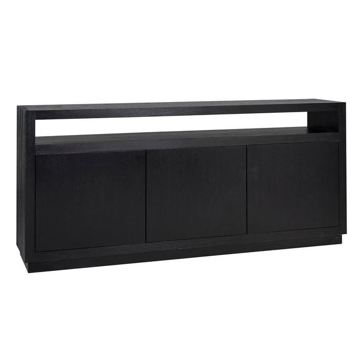Oakura black sideboard