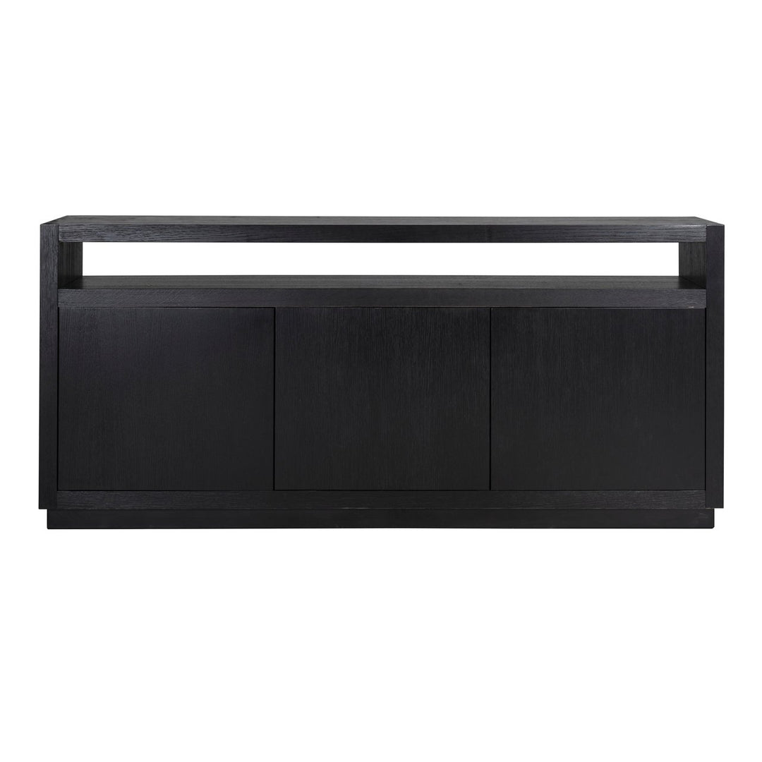 Oakura black sideboard