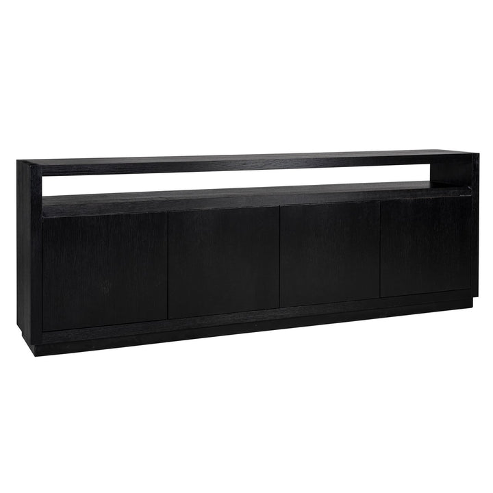 Oakura black sideboard