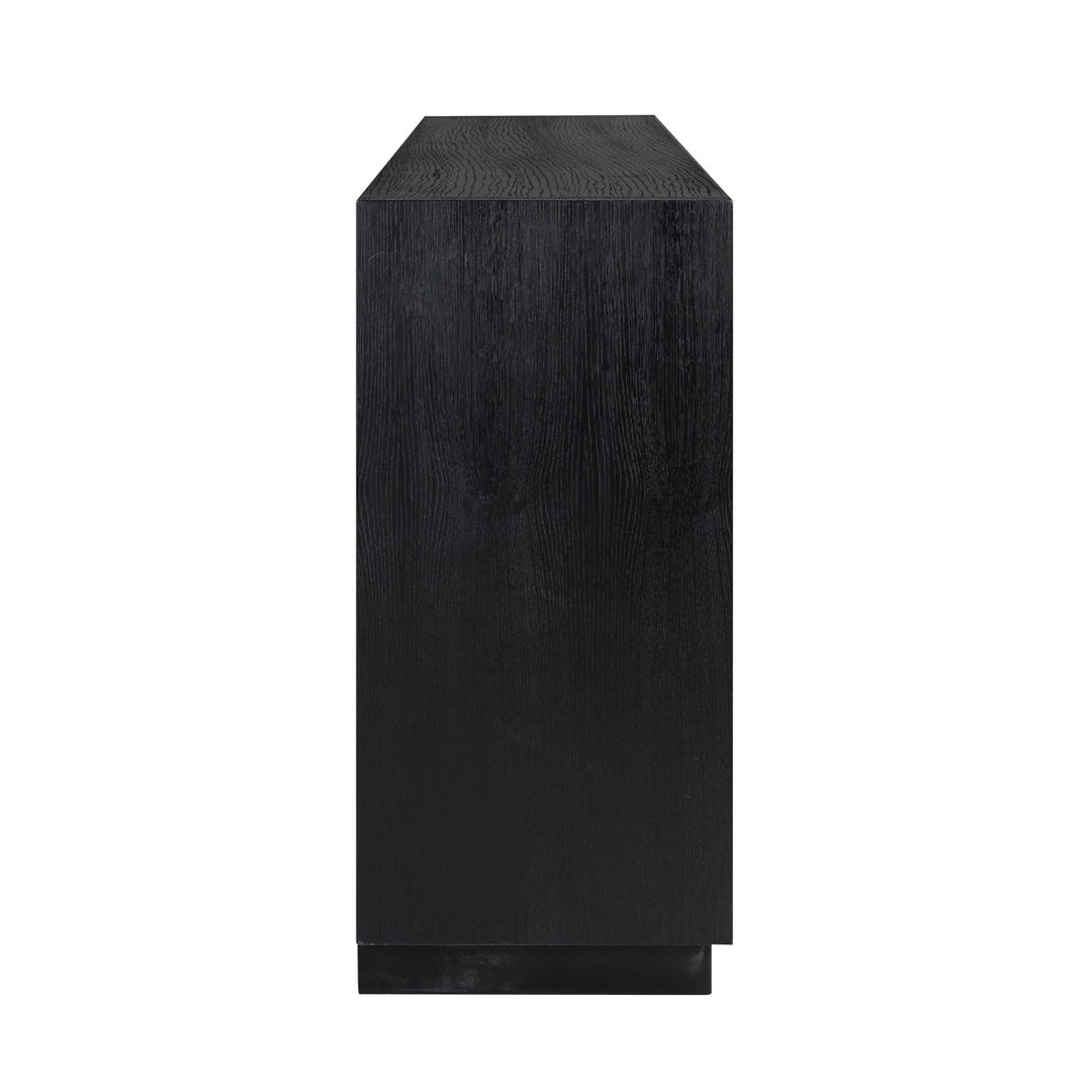 Oakura black sideboard