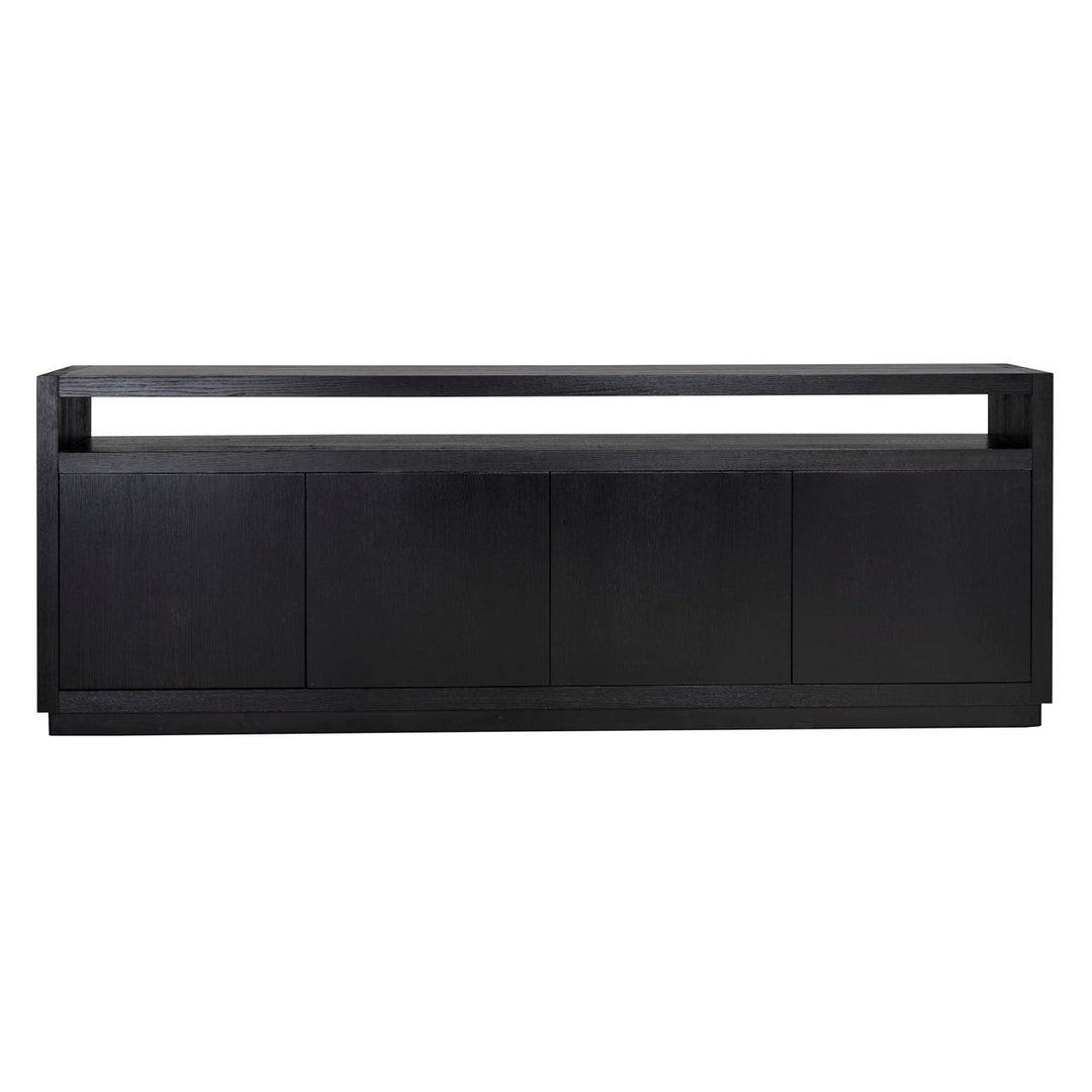 Oakura black sideboard