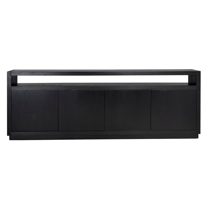 Oakura black sideboard