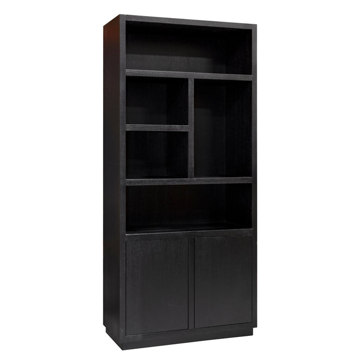 Oakura black wall cabinet