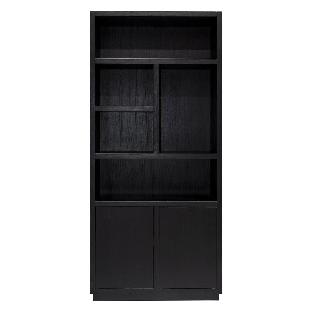 Oakura black wall cabinet
