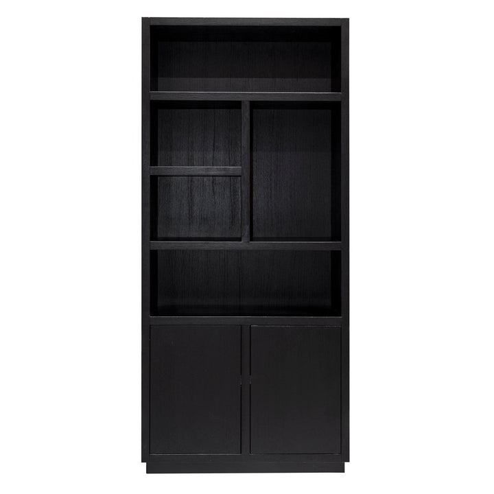 Oakura black wall cabinet
