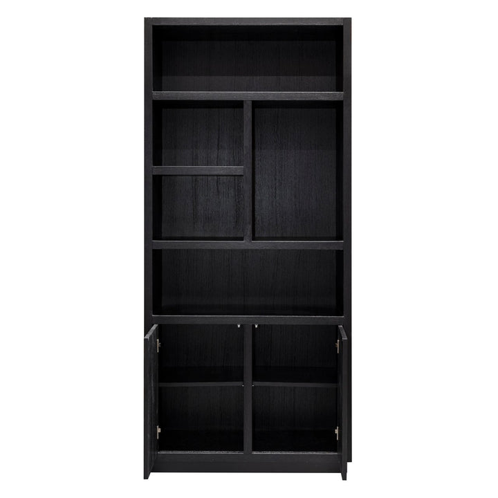 Oakura black wall cabinet