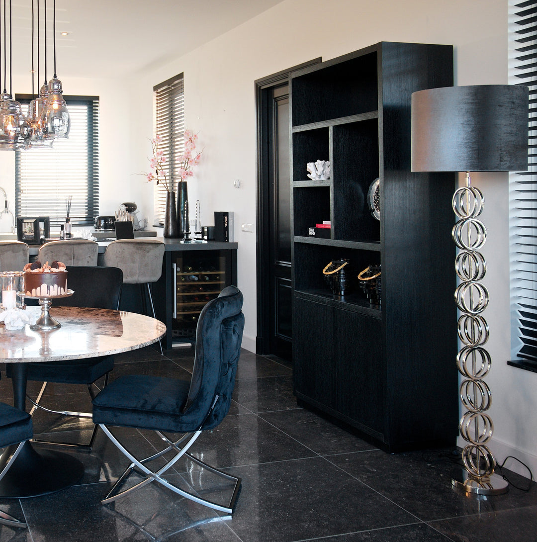 Oakura black wall cabinet