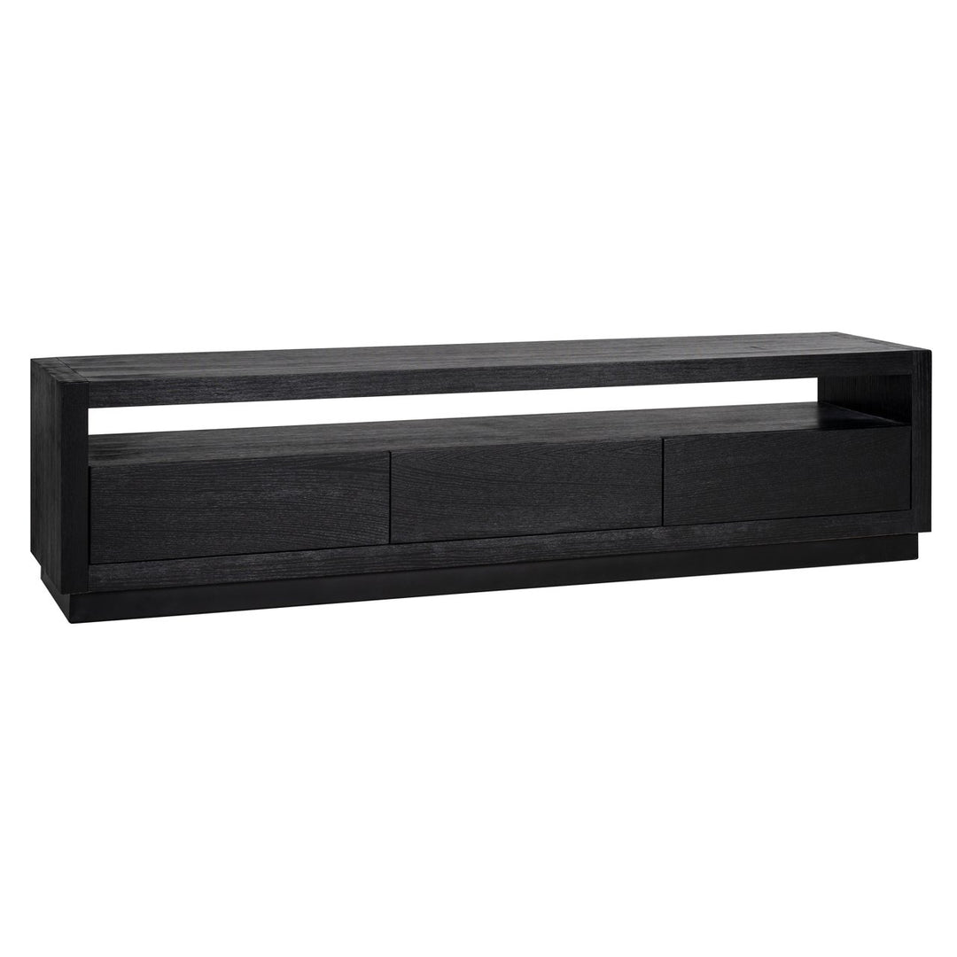 Oakura schwarzer TV-Schrank