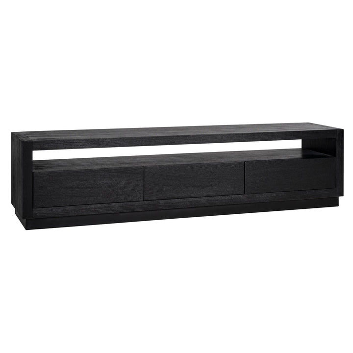 Oakura schwarzer TV-Schrank