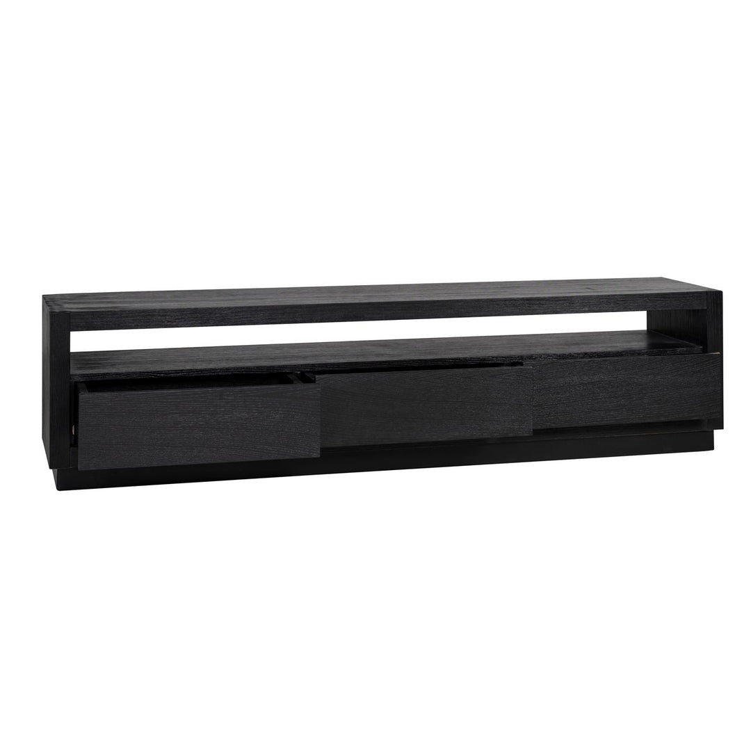 Oakura schwarzer TV-Schrank