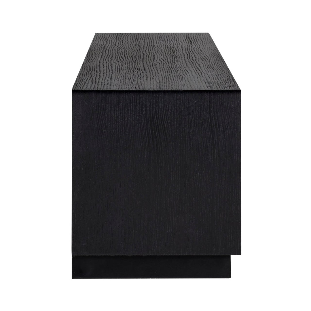 Oakura schwarzer TV-Schrank