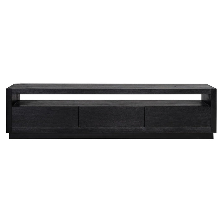 Oakura schwarzer TV-Schrank