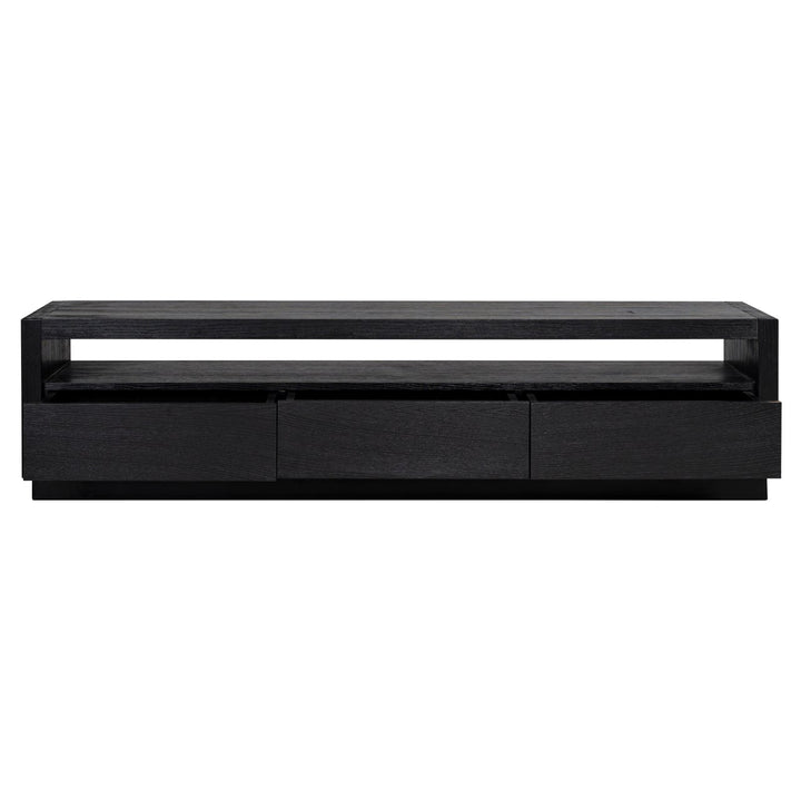 Oakura schwarzer TV-Schrank