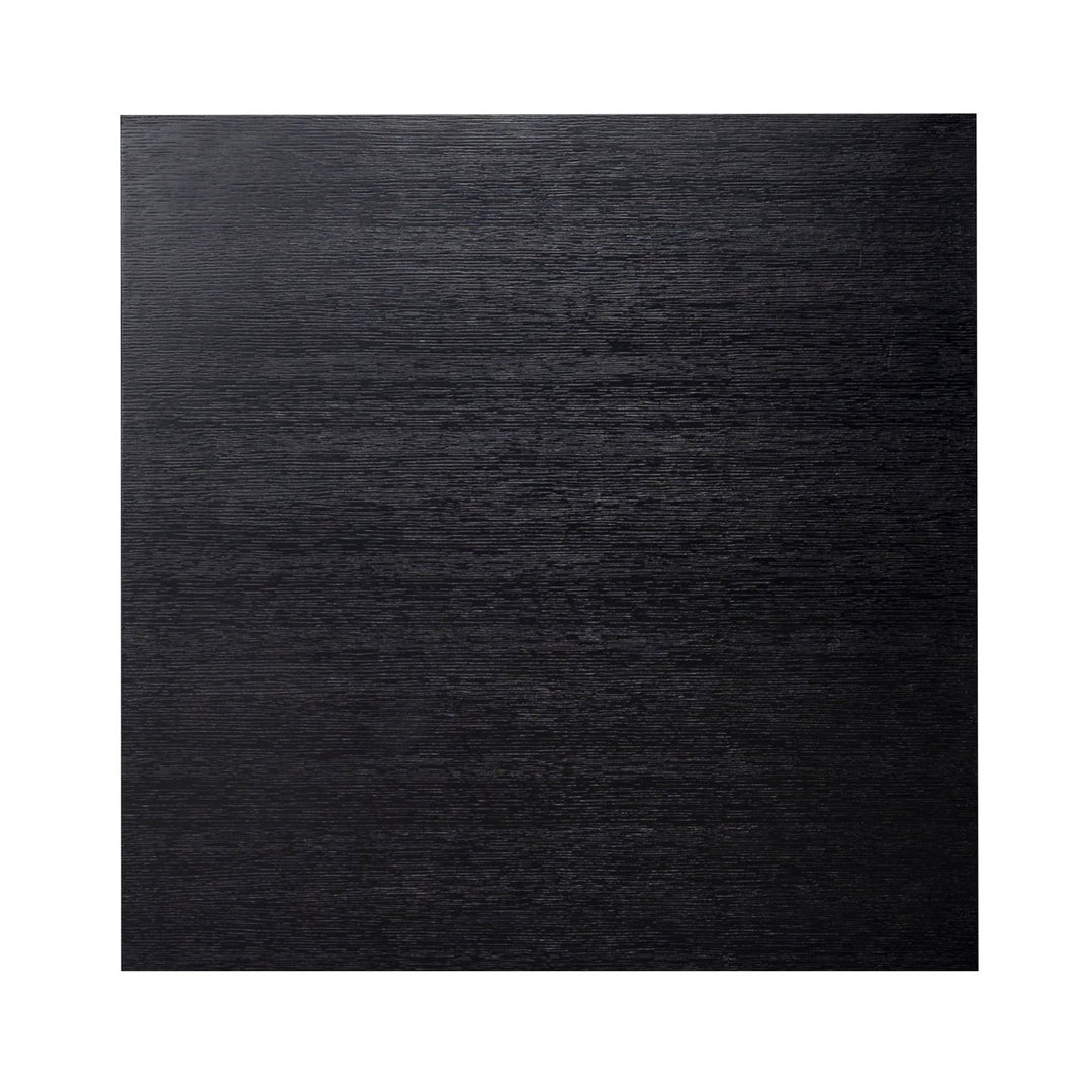 Oakura black coffee table 90x90